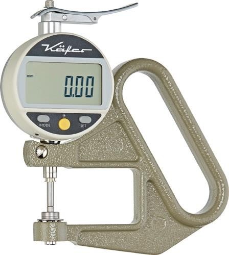 KÄfer Dickenmessgerät JD 50 Messber.12,5mm Abl.0,01mm dig.fl.10=cmm 20048 KÄfer Dickenmessgerät JD 50 Messber.12,5mm Abl.0,01mm dig.fl.10=cmm 20048 von KÄfer