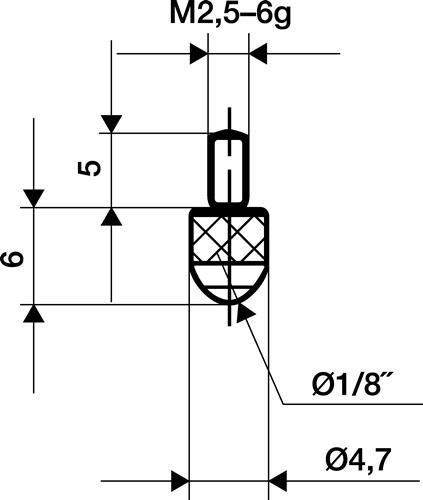KÄfer Messeins.D.3mm L.6mm KGL M2,5 Rubin z.Messuhren 62002 KÄfer Messeins.D.3mm L.6mm KGL M2,5 Rubin z.Messuhren 62002 von KÄfer