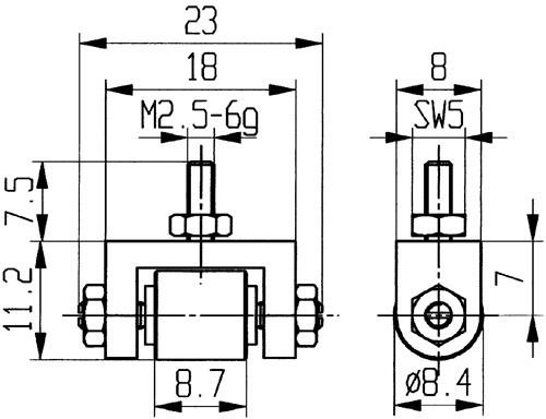 KÄfer Messeins.D.8,4mm Rl.M2,5 STA z.Messuhren 62075 KÄfer Messeins.D.8,4mm Rl.M2,5 STA z.Messuhren 62075 von KÄfer