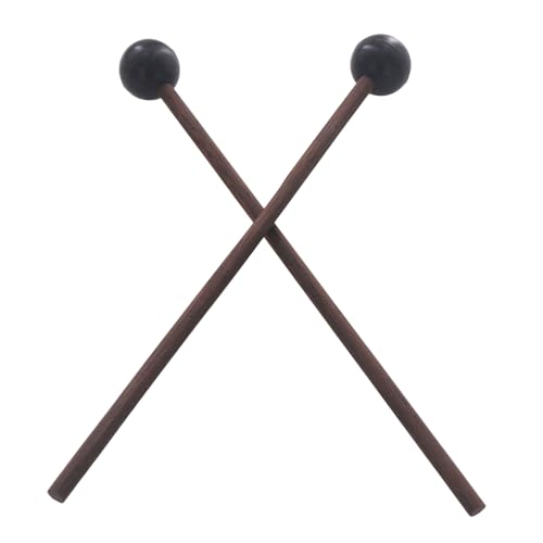 1Pair Drumsticks Stahlzunge Drum Mallets Gummi Percussion Sticks Für Zungentrommel Glockenspiel Xylophone 1Pair Drumsticks Stahlzunge Drum Mallets Gummi Percussion Sticks Für Zungentrommel Glockenspiel Xylophone von KAHDGSS