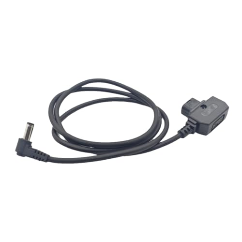 D-Tap Stecker auf 5,5 x 2,5 mm rechtwinkliges Netzteilkabel für DSLR D-TAP BMCC Kamera Monitor Stromkabel Ersatz D-Tap Stecker auf 5,5 x 2,5 mm rechtwinkliges Netzteilkabel für DSLR D-TAP BMCC Kamera Monitor Stromkabel Ersatz von KAHDGSS