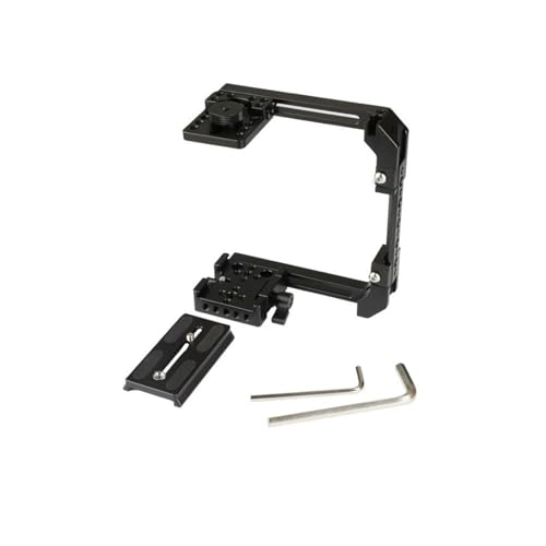 Einstellbarer C Rahmen DSLR Kamera Käfig Mit Oberen Plattenadapter Und Grundplatten Für Die Stabilität Einstellbarer C Rahmen DSLR Kamera Käfig Mit Oberen Plattenadapter Und Grundplatten Für Die Stabilität von KAHDGSS