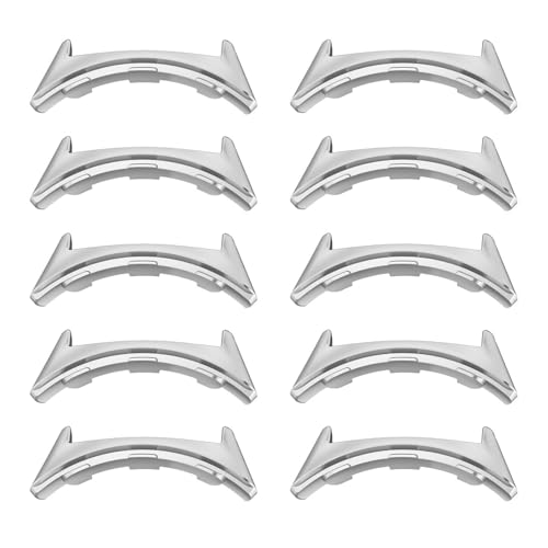 KAHDGSS 10pcs Uhrenbandadapter Metal SmartWatch Straps Connectors Elegante Metallanschlüsse Sicher Für 41 Bis 20 Mm/45 Bis 20 Mm von KAHDGSS