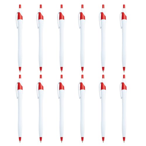 KAHDGSS 12 Stück Kugelschreiber Büro Signing Pen Retractable Kugelschreiber Nachfüllbar Schreiben Smoohtly Business Pen KAHDGSS 12 Stück Kugelschreiber Büro Signing Pen Retractable Kugelschreiber Nachfüllbar Schreiben Smoohtly Business Pen von KAHDGSS