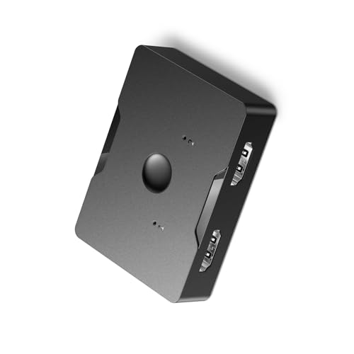KAHDGSS 4K Video Converters 2 In 1 Out 4K@60Hz 2K@120Hz 1080p@120Hz Bidirektionale Zwei Wege Switcher Für Laptops HDTV Projektoren von KAHDGSS