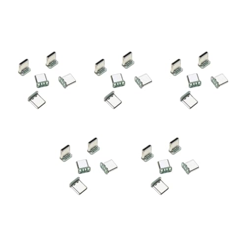 KAHDGSS 5 Stücke Typ C Männlich Vertikale Bord 16pin Daten Band PCB USB C Männlichen Für Er Männliche Kopfhörer Zu USB C von KAHDGSS