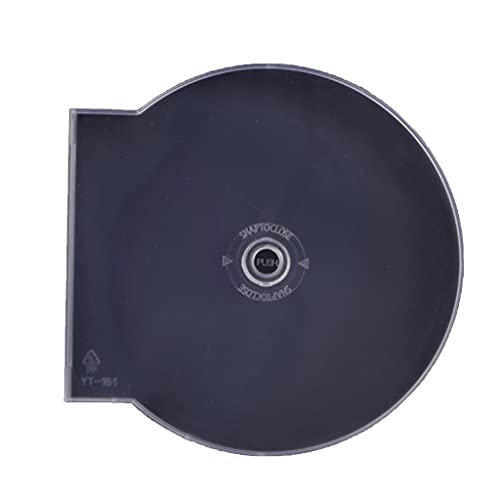 KAHDGSS 50 Stück Durchsichtige Transparente Kunststoff Hüllen Für CDs Und DVDs Halbrunde Aufbewahrungsboxen 11 9 cm (4 72 Zoll) von KAHDGSS
