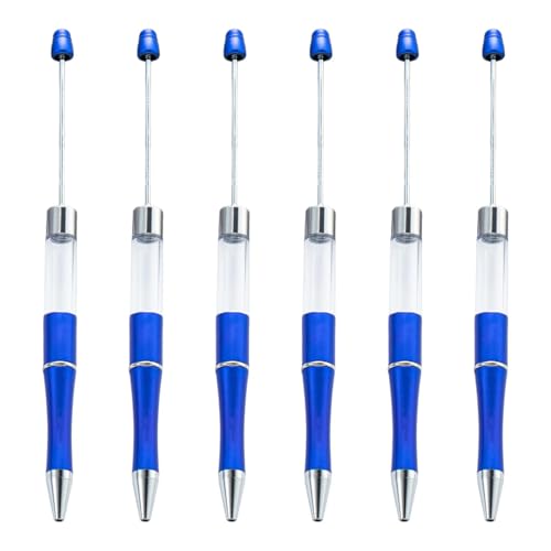 KAHDGSS 6 Stück Perlenstift, glattes Schreiben, 1,0 mm, Schreibwarenstift, Perlenstift für die Schule von KAHDGSS