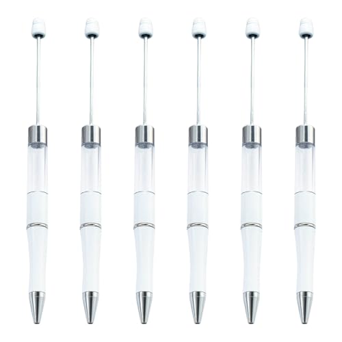 KAHDGSS 6 Stück Perlenstift, glattes Schreiben, 1,0 mm, Schreibwarenstift, Perlenstift für die Schule von KAHDGSS