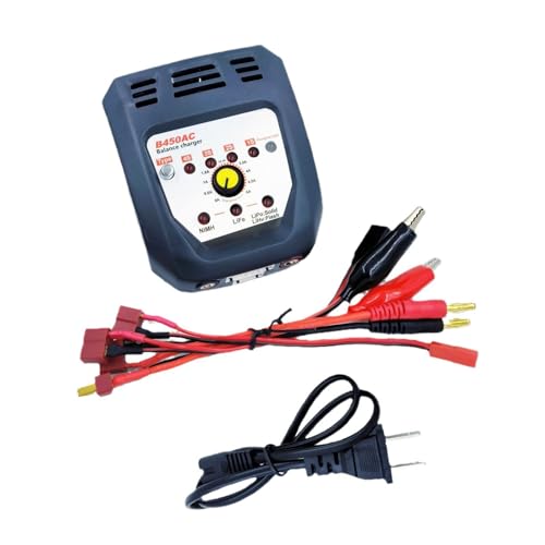 KAHDGSS B6 B450AC NIMH NICD Batterie Ausgeglichene Ladevorgänge Für 2-4S NIMH NICD Batterien Mit Überlastschutz Und LCD von KAHDGSS