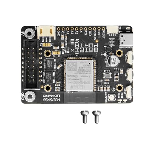 KAHDGSS Computerzubehör ESP32S3 LED Matrixes Portale Mit CircuitPythons Internet Display Schwarzen Finish KAHDGSS Computerzubehör ESP32S3 LED Matrixes Portale Mit CircuitPythons Internet Display Schwarzen Finish von KAHDGSS