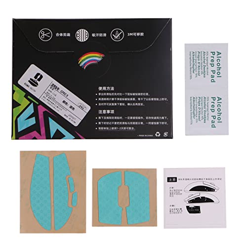 KAHDGSS HZ L Skin Non Slip Suck Sweat Skates Für GPro X Superlight Mäuse Anti Rutsch Grip Tape Blau GPRO von KAHDGSS