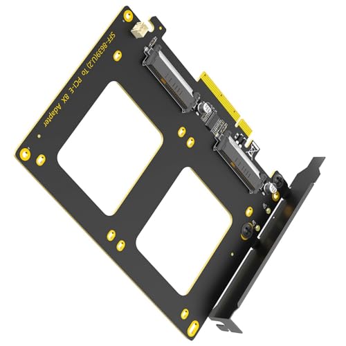 KAHDGSS Hohe Performances Zwei SFF 8639 HDDS PCIE4.0 8X Karte Für Die Computerintegration von KAHDGSS