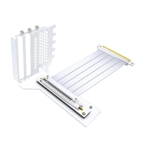 KAHDGSS PCIE4.0 X16 Grafikkarten-Montagehalterung, vertikale GPU-Halterung, flexible Positionierung, PCIE4.0-Verlängerungskabel-Set von KAHDGSS