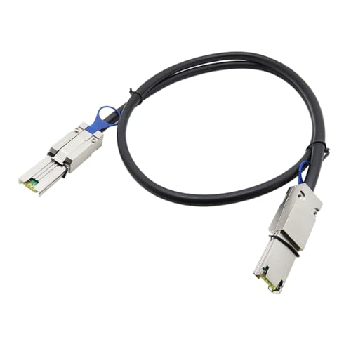 KAHDGSS Professionelles 2 Meter Langes Externes MiniSAS 26Pin Kabel Mit SFF8088-Anschlüssen Für Schnelle Netzwerkverbindungen von KAHDGSS