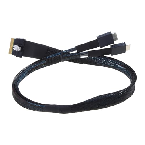 KAHDGSS SlimSAS SFF-8654 8X Zu Oculink SFF-8611 4ix2 Kabel Für Schnelle Datenübertragung In Forschungs Und Finanzanwendungen von KAHDGSS