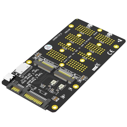 KAHDGSS Solid Disk Adapter Mit SFF8611-Schnittstellen 2-in-1-Konvertierungskarte Verbessert Die Computerverbindung Mühelos von KAHDGSS