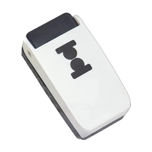KAHDGSS Tab Punches Handheld Ordner Mehrzweck Lochstanzmaschine Zum Erstellen Von Registern Aufklebern Und Journaltrennern von KAHDGSS
