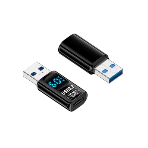 KAHDGSS USB-C-Stecker auf USB-A-Buchse, Hochgeschwindigkeits-Datenadapter, 36 W, Ladegerät für Laptops und Smartphones, Tablets, Netzteil KAHDGSS USB-C-Stecker auf USB-A-Buchse, Hochgeschwindigkeits-Datenadapter, 36 W, Ladegerät für Laptops und Smartphones, Tablets, Netzteil von KAHDGSS