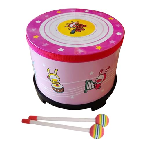 Kinder Hand Drum Child Preschool Spielzeug Rhythmus Drum Bildungsmusik Spielzeugboden Drum Handheld Percussion Instrument Kinder Hand Drum Child Preschool Spielzeug Rhythmus Drum Bildungsmusik Spielzeugboden Drum Handheld Percussion Instrument von KAHDGSS