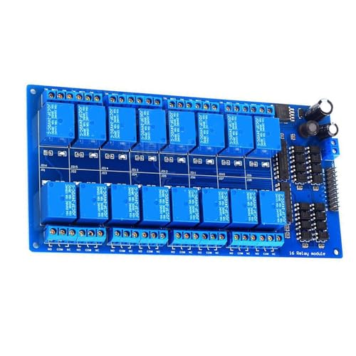 Optocoppler Geschütztes Relaismodul 16 Kanal 24V Mit Effizienter Stromversorgung Für Mikrocontroller Anwendungen von KAHDGSS