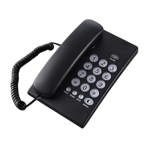 Schnurgebundene Telefone, Festnetztelefon, Festnetztelefone, große Taste, Festnetztelefon für Büro, Hotel, Zuhause, Badezimmer Schnurgebundene Telefone, Festnetztelefon, Festnetztelefone, große Taste, Festnetztelefon für Büro, Hotel, Zuhause, Badezimmer von KAHDGSS