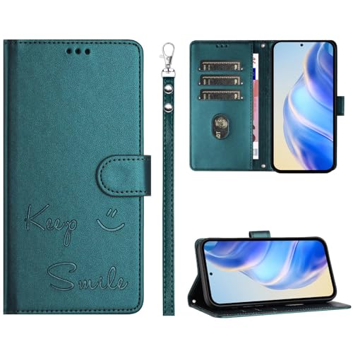 KAIDON PU Leder Schutzhülle für Galaxy A16 4G/5G - Produktmodell PT10-2 (Grün) von KAIDON
