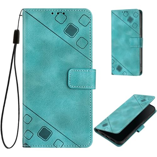 KAIDON PU Leder Schutzhülle für Galaxy A56 5G - Produktmodell PT05-1 (Grün) von KAIDON