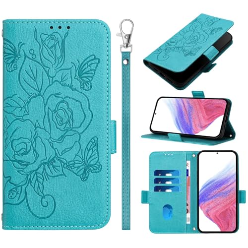 KAIDON PU Leder Schutzhülle für Galaxy XCover7 Pro - Produktmodell PT09-2 (Hellblau) von KAIDON