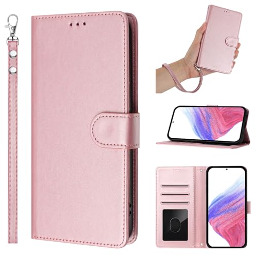 KAIDON PU Leder Schutzhülle für Pixel 9 Pro XL - Produktmodell PT08-2 (Rose Pink) von KAIDON