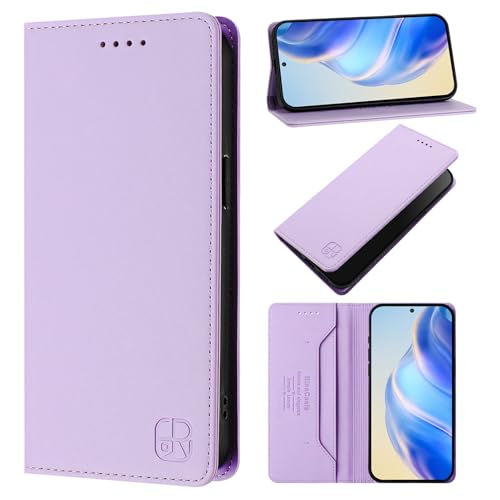 KAIDON Schutzhülle aus PU-Leder für Galaxy A26 5G - Produktmodell RC01-1 (lila) von KAIDON