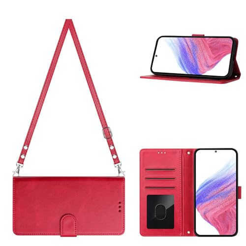 KAIDON Schutzhülle aus PU-Leder für iPhone 16e - Produktmodell PT08-3 (Rose) von KAIDON