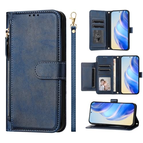 KAIDON Schutzhülle aus PU-Leder für iPhone 16e - Produktmodell PT12-1 (Blau) von KAIDON