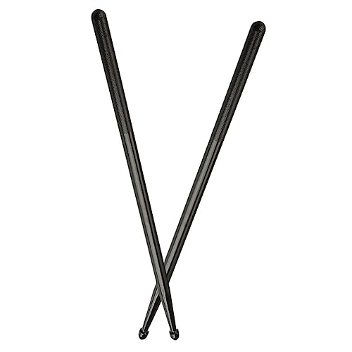 KAILIKETIY 1 Paar Drumstick-zubehör Erwachsene Musical Üben Stöcke Instrument Schlagzeug Stage Performance Drumstick Klassischer Trommelstock Performance Drumsticks Trommelzubehör Black Nylon von KAILIKETIY