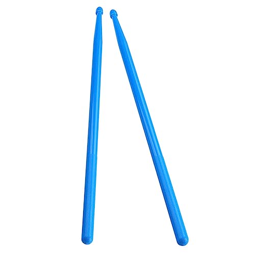 KAILIKETIY 1 Paar Trommelstock Musical Stöcke Zubehör Für Musikinstrumente Förde Schlagzeug Schlüssel Erwachsene Stage Performance Drumstick Trommelzubehör Percussion-stick Sky-blue Nylon von KAILIKETIY