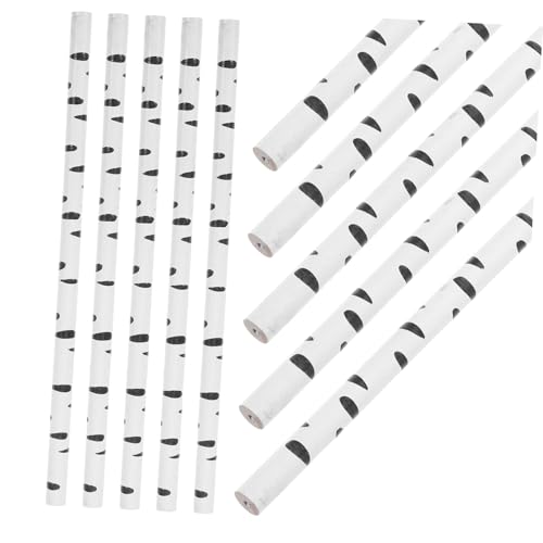 KAILIKETIY 10 Stück Bleistift Mit Tiermuster Urlaub Zebra Weihnachten Drucken Schulbelohnungsstifte Design Spaß Schreibwaren Party Pfotenstifte Bleistifte Mit Giraffenmuster Weiß Holz von KAILIKETIY
