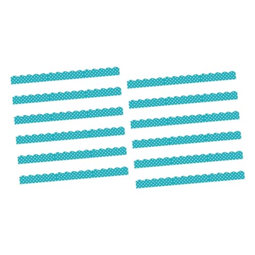 KAILIKETIY 12Stücke Magnetische Pinnwand Randleisten Dekorative Kanten für Whiteboards und Pinnwände Einfach zu Befestigen für Klassenzimmer und von KAILIKETIY