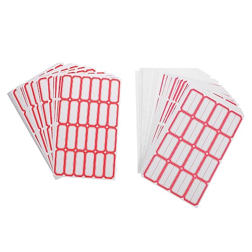 KAILIKETIY Handschrift-etiketten 136 Blätter Büro-klebeetiketten Multifunktions-aufkleber Papiermaterial von KAILIKETIY