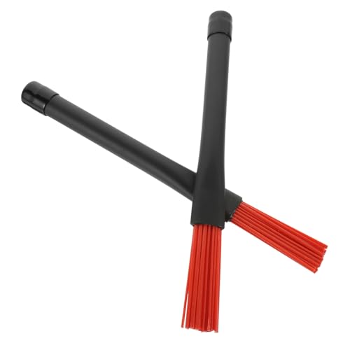 KAILIKETIY 1Paar Teleskop Trommelbürsten Set Aus Jazz Drum Pinsel Mit Rutschfestem Griff Universelles Schlagzeug Zubehör Für Anfänger Und Musiker Langlebig Und Stabil von KAILIKETIY