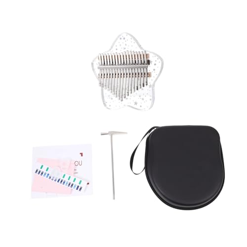 KAILIKETIY 1Satz Kalimba Daumenklavier Für Anfänger Transparentes Design Tragbar Und Handlich Musikinstrument Für von KAILIKETIY
