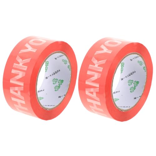 KAILIKETIY 2 Rollen Pink Dichtband Ziehen Um Diy -versiegelungsband Dichtungsband Für Produkte Versandklebeband Klebeband Selber Machen Wasserdichtes Dichtungsband Hoch Rot von KAILIKETIY