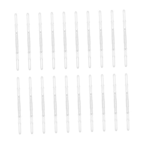 KAILIKETIY 20 Stück Bindemittel Clips Papier Binderclip Buchbinderklammern für die Schule Bindung A4 Ordner Bindeclip Heftklammern und Büroklammern Ordnerklammern Klemmbinder Plastik Weiß KAILIKETIY 20 Stück Bindemittel Clips Papier Binderclip Buchbinderklammern für die Schule Bindung A4 Ordner Bindeclip Heftklammern und Büroklammern Ordnerklammern Klemmbinder Plastik Weiß von KAILIKETIY