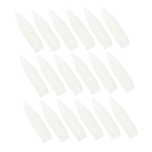 KAILIKETIY 20 Stück Stiftspitzen Für Lackstifte Schreibgeräte Schreibstiftspitzen Nylon Dip Pen Spitzen Zum Zeichnen Weiß von KAILIKETIY