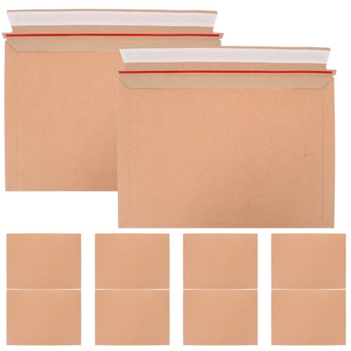KAILIKETIY 25 Stück Dokumentenversandtasche Umschläge Aus Pappe Foto-mailer Umschläge Selbstklebend Versandtaschen Versandumschlag Selbstklebendes Fotodokument 250g Graues Papier Brown KAILIKETIY 25 Stück Dokumentenversandtasche Umschläge Aus Pappe Foto-mailer Umschläge Selbstklebend Versandtaschen Versandumschlag Selbstklebendes Fotodokument 250g Graues Papier Brown von KAILIKETIY