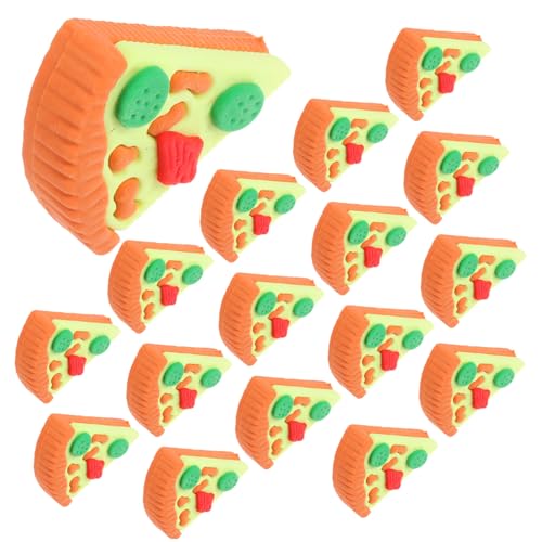 KAILIKETIY 30 Kreative Pizza-radiergummis Für Kinder: Lustiges Schulmaterial – Mini-radiergummis in Lebensmittelform – Für Partygeschenke Und Preise – Tolle Radierleistung von KAILIKETIY