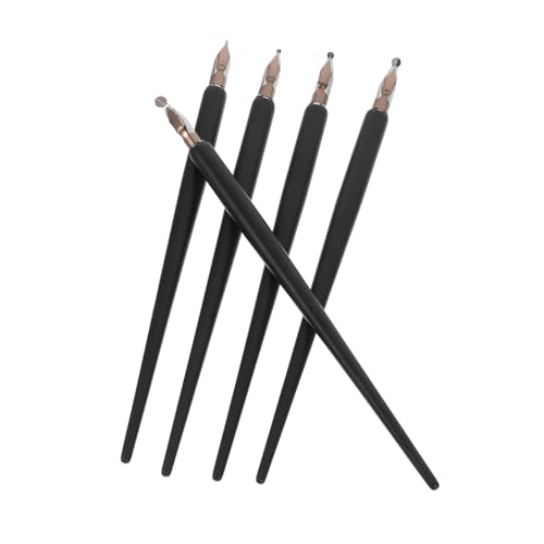 KAILIKETIY 5 Stücke Set Stift Kalligraphie Kits Für Anfänger Zeichnung Dekoration Schwarz Holz von KAILIKETIY