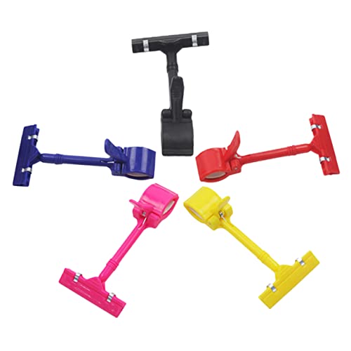 KAILIKETIY 5Stücke Preisschildhalter Clips Rotierbare Werbung für Einzelhandel Supermarkt und Ausstellungen Langlebige Klammern von KAILIKETIY