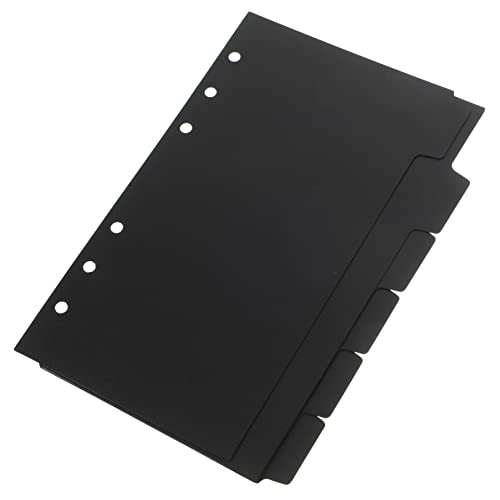 KAILIKETIY 6Blätter Trennblätter Für Binder Ordner Trennhilfe Mit Beschreibbaren Tabs Für Notizen Und Dokumente Für Schule Büro Und Zuhause Langlebig Und Praktisch von KAILIKETIY