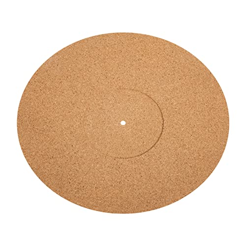 KAILIKETIY Kork Drehtischmatte Rutschfeste Plattenunterlage aus Hochwertigem Kork für Schallplatten Vibrationsreduzierend und Einfach zu Verwenden für Vinyl Drehteller KAILIKETIY Kork Drehtischmatte Rutschfeste Plattenunterlage aus Hochwertigem Kork für Schallplatten Vibrationsreduzierend und Einfach zu Verwenden für Vinyl Drehteller von KAILIKETIY
