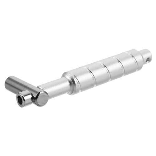 KAILIKETIY Silberner Universal Trommel Stimmschlüssel Trommel Stimmschlüssel Aluminium Trommel Tuner Eisen Trommel Schlüssel Tuner von KAILIKETIY